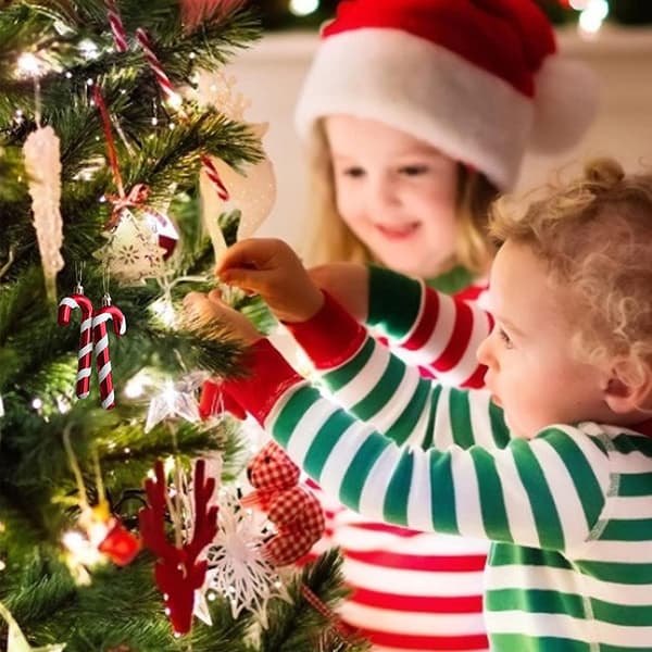 2 juletrekuler i plast Juletrepynt jul Wand/2