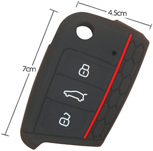 Bil Cover for VW/Golf 7 mm, 7cm * 4,5cm