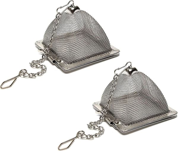 Tekanna rostfritt stål mesh tesil 2 stycken
