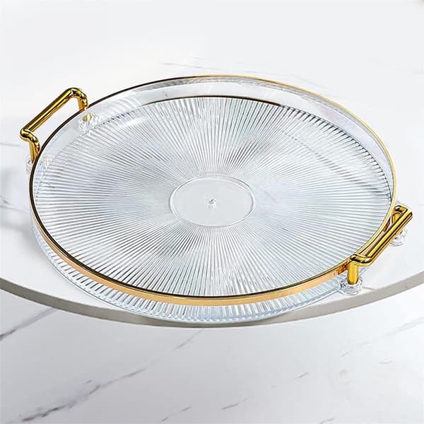 Transparent fargetavle med håndtak, matholder
