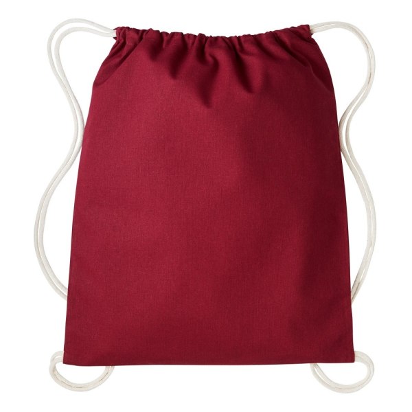 Nutshell Kiristysnyörillinen Jumppakassi Burgundy/Natural One Size