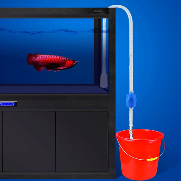 2st Akvariumrenare Vattenbytare Pump Hävertslang