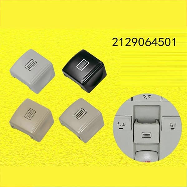 Biltakvindu Bryterknappdeksel for W212 E-Klasse 2129064501, B