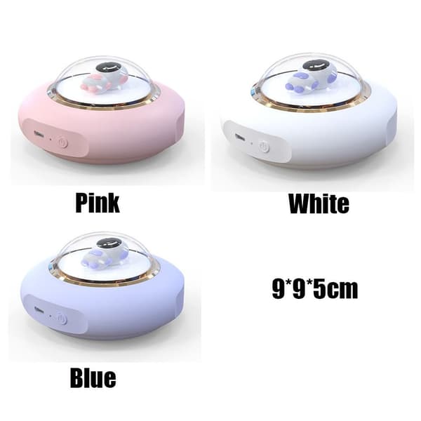USB Astronaut Nattljus Astronaut Handvärmare vit white