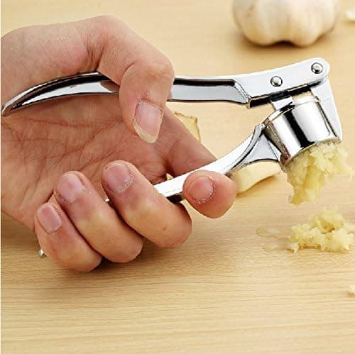 Stål Vitlökspress Ingefärshackare Köksutrustning Utensil Gadge