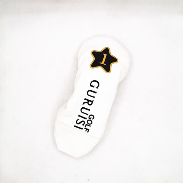 Golf Woods Headcovers Golf Club Head Covers WHITE 3 3 White 3-3