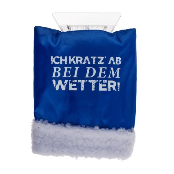 Isskrape med Vante - Holder hånden varm multicolor
