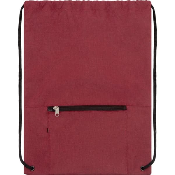 Bullet Hoss Foldbar Snørepose Mørkerød Lyng Dark Red Heather One Size