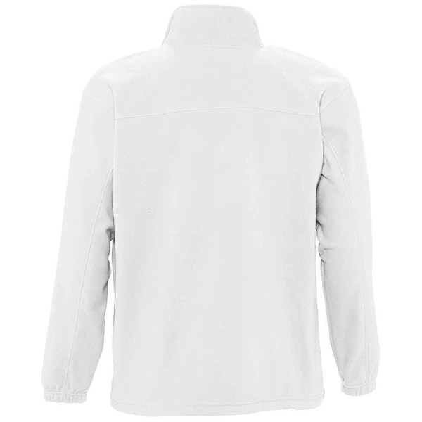 SOLS Naisten North Full Zip Fleece -takki Valkoinen White XXL