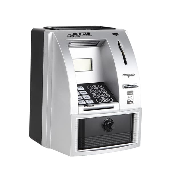 Sparbössa kreativ sparbössa simulering av en ATM mini ATM