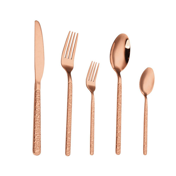 Ruokailuvälinesetti Set ROSE GOLD rose gold