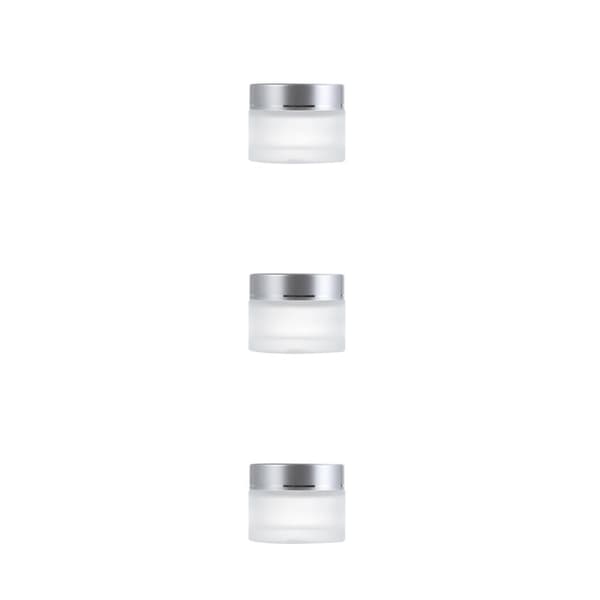 2/3/5 Multipurpose Matt Cosmetic Face Jar - Hållbar och silvery 50g,1 3PCS