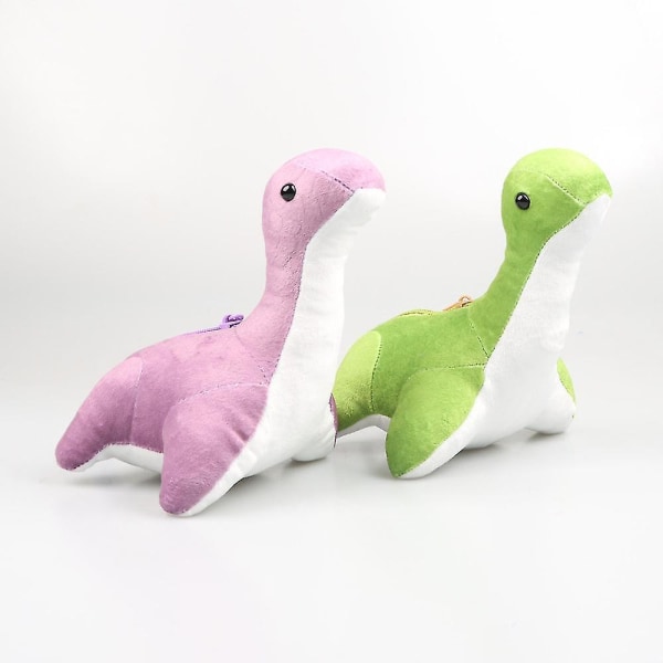 20cm Apex Legends Violetti Nessie Pehmolelut Pehmeät Eläin Nuket Söpöt Dinosaurukset Leluja Lapsille Vauvan Syntymäpäivälahjat Kodin Sisustus Vihreä