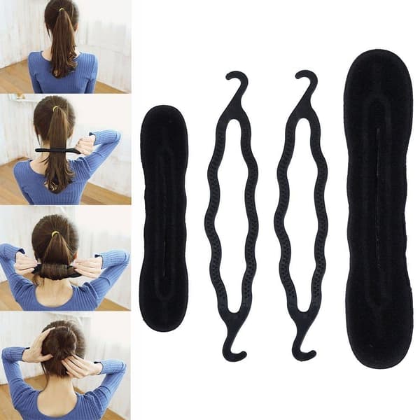 Hårstyling Sett Hårstyling Hjelpesett, Hårtilbehør DIY Kit Hårfletteverktøy