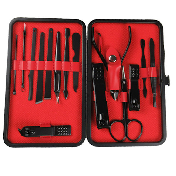 Set, pedikyrsats, nagelklippare, professionell skötsel