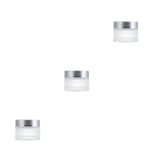 1/2/3/5 Multipurpose Matt Kosmetisk Ansiktskrukke - Holdbar og silvery 100g,1 3PCS
