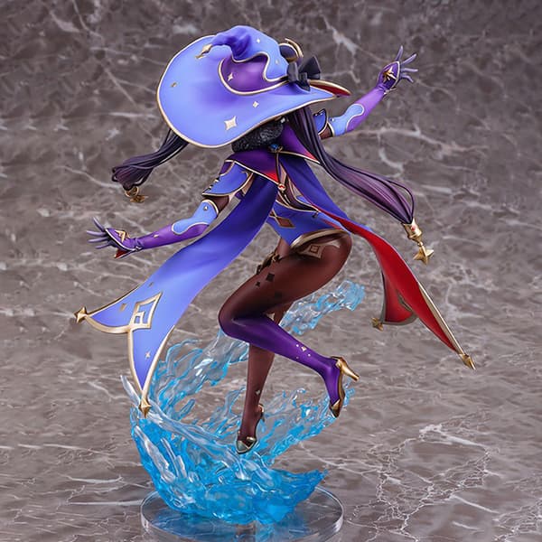 25cm Genshin Impact Anime Figur Astral Reflection Mona PVC Act