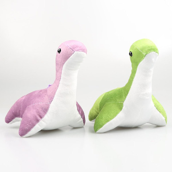 20cm Apex Legends Violetti Nessie Pehmolelut Pehmeät Eläin Nuket Söpöt Dinosaurukset Leluja Lapsille Vauvan Syntymäpäivälahjat Kodin Sisustus Vihreä
