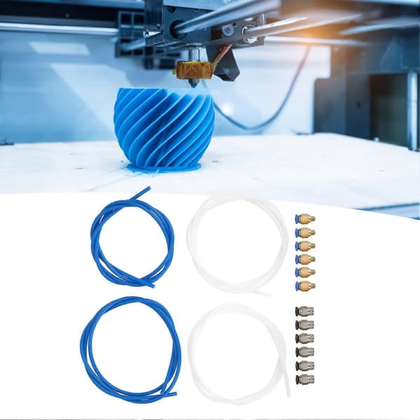 4 stk PTFE-slange 6 stk PC4M6-kobling 6 stk PC4M10-kobling 3D-skriver tilbehør