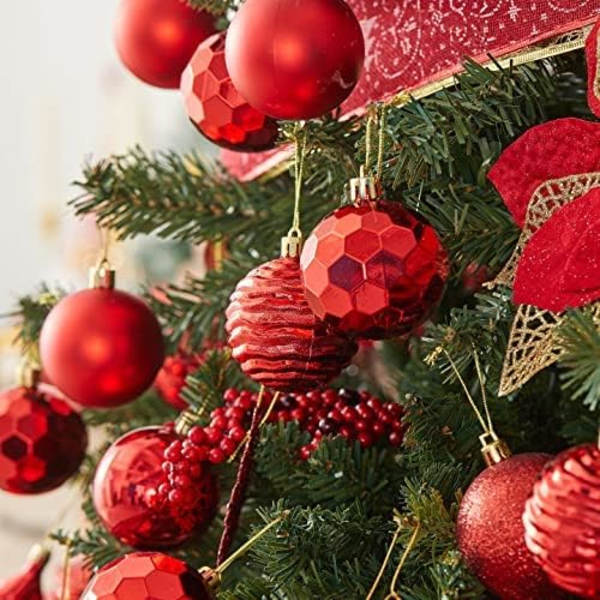 24ct Christmas Ball prydnadsföremål splittringssäker juldekorationer som dekorationer