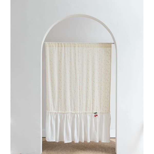 ##/Lysgul gardindør gardin##/