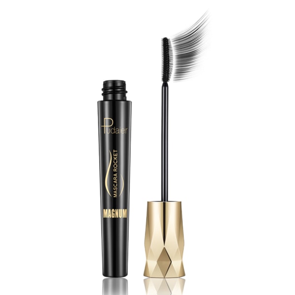 4D Silk Fiber Mascara Förlängning Vattenfast Långvarig Curling Tjock Mascara Långa ögonfransförlängning Make Up