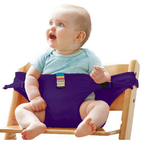 Baby sikkerhedssele stropper stol cover red