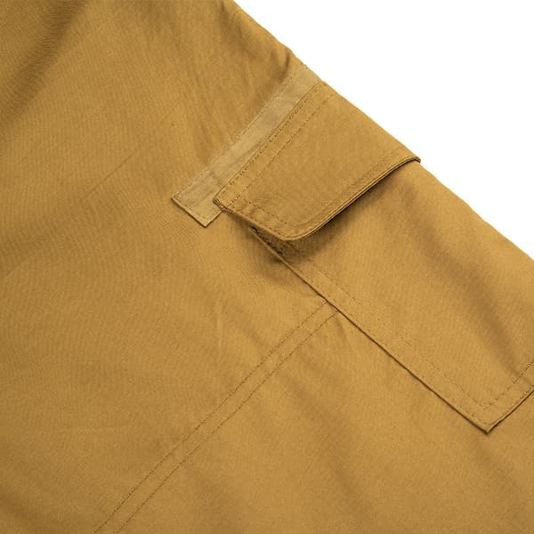 adies raka ben Cargo Pant enfärgade bottnar Light Ginger Yellow L