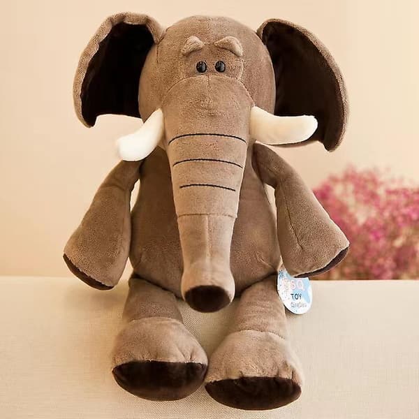 25 cm supersøde udstoppede legetøj børn jungle dyr dukker elephant 35cm