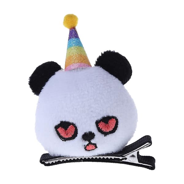 Barn Barn Hårnål Tecknad Söt Panda Baby Bow