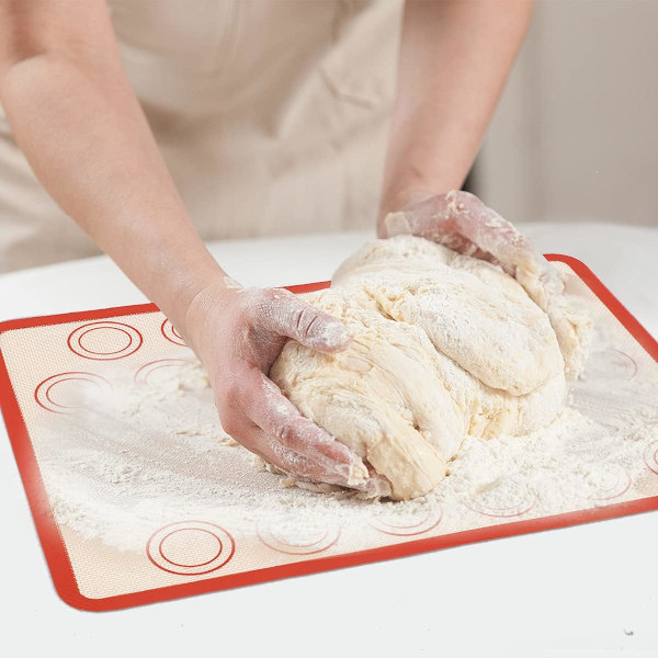 Macaron Cookie Silikone Bagemåtte Egnet til ovn & mikroovn