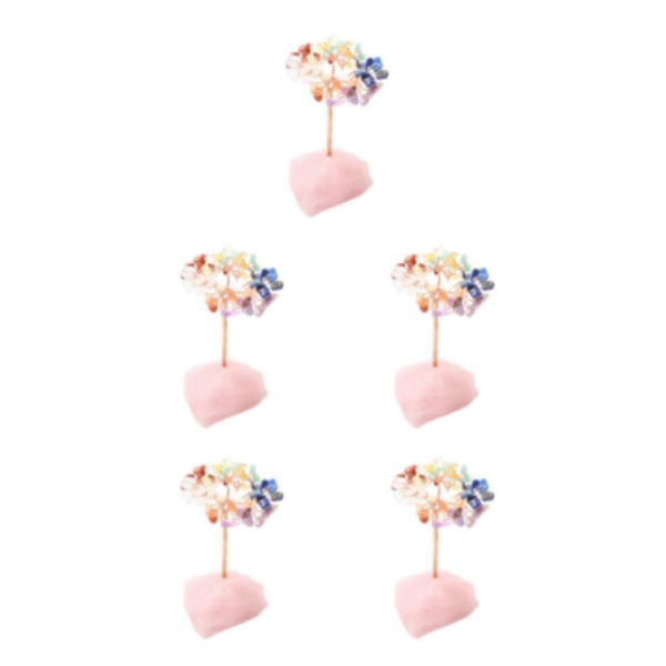 1/2/3/5 Onnenpuu Kodin sisustus Hieno käsityö ja luonnollinen powder+Multicolored 13cm 5PCS