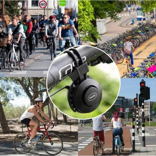 USB uppladdningsbar justerbar elektrisk horn cykelklocka