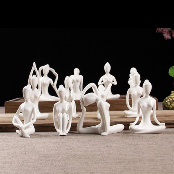 prydnad yoga figur