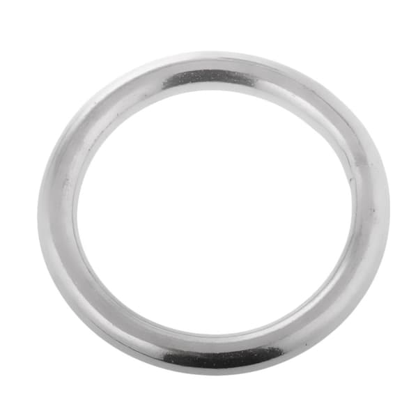 2x Båd Marine 304 rustfrit stål poleret o-ring glat svejset 8x60 mm