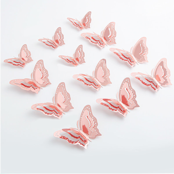 36 delar 3D Butterfly Wall Decals Sticker Wall Decal Decor Art