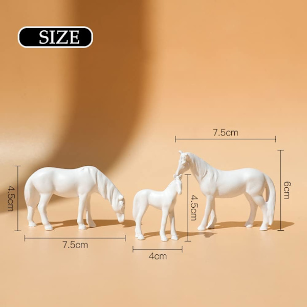 Staty Trois Chevaux, Statyer Decoratives, Decoration de la Maiso