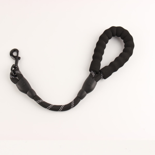 Kort hundebånd, cirka 1,2 meter langt, med polstring