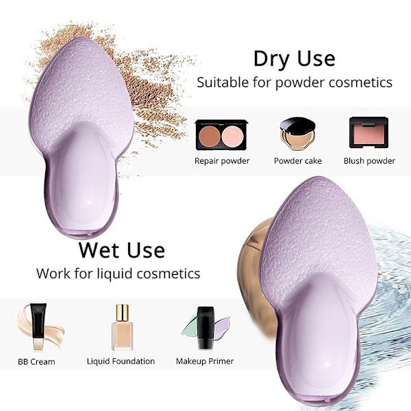 1st Foundation Makeup Kosmetisk Applikator Svampeblender