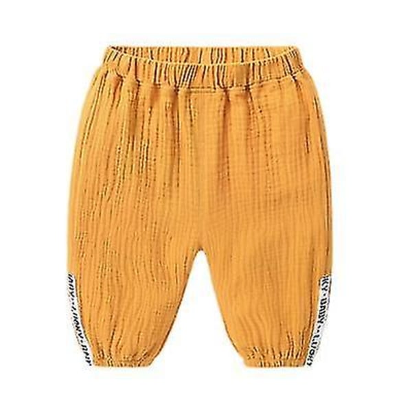 Baby Clothes Mosquito Pants ginger yellow 100cm