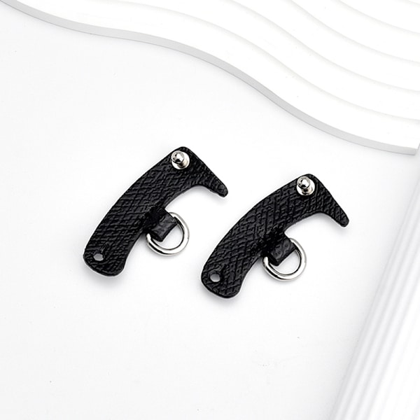 1Set Väskrem För Mini Punch-Free Läder Axelrem Brown