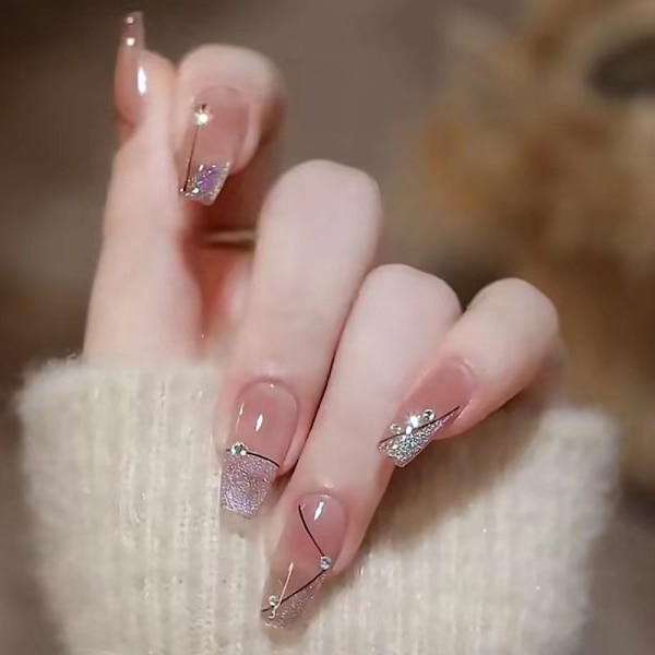 24st False Nails LongBallerina D-86