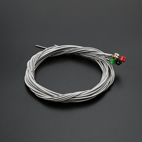 4 strenge elektrisk basstreng, 0,4 mm-1,0 mm rustfrit stål elektrisk bas strengeinstrument bas DIY Reparation basdele 5