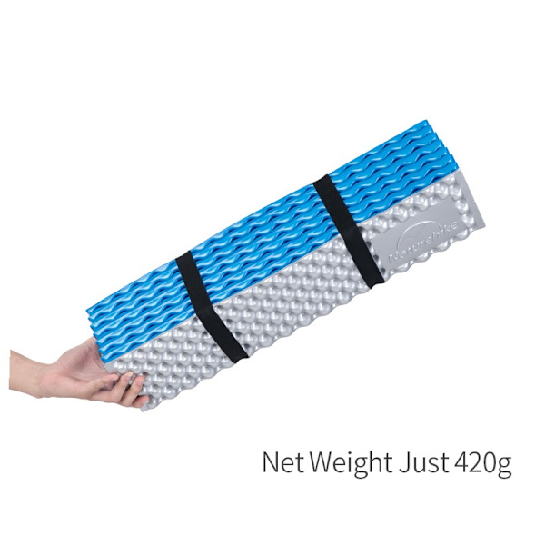 420g Bärbar Camping Pad Folding Thicken Single Matt tält