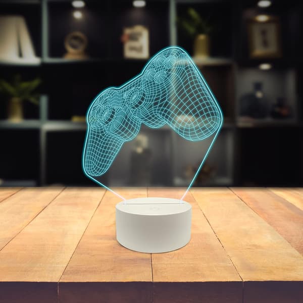 Spill 3D LED bordlampe, konsollkontrollplate Spiller Moro Hobby