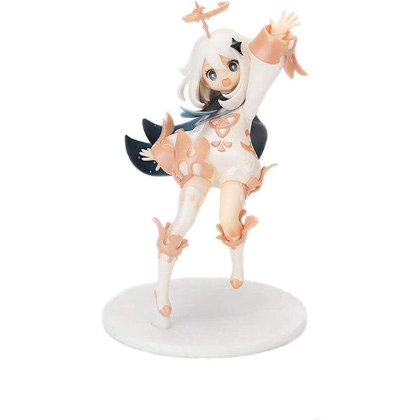 Paimon-hahmo Genshin Impact -animesta PVC:stä, maalattu viimeistely, 1/7 mittakaava, 14 cm