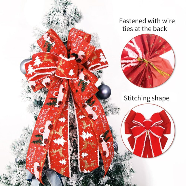 Christmas Bow Xmas Bowknot TYPE E TYPE E Type E