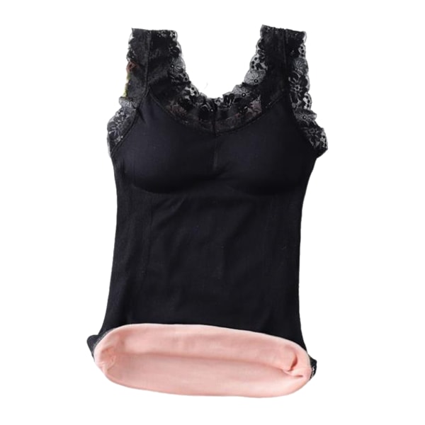 Damevest varm holder fleksibel genanvendelig erstatning vinter Black Large Size