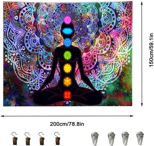 Seinavaate, Mandala Seinavaate, Meditaatio Seinavaate, Värikäs M