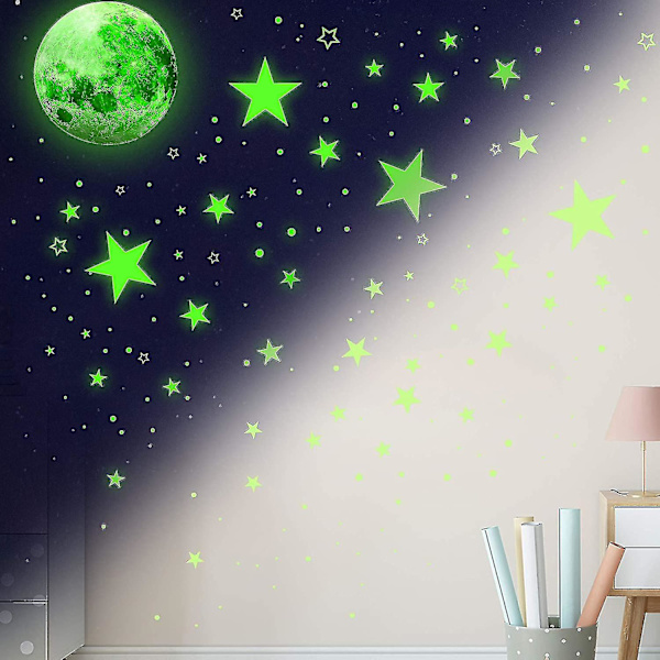 tak Stars Glow In The Dark Barnväggdekor